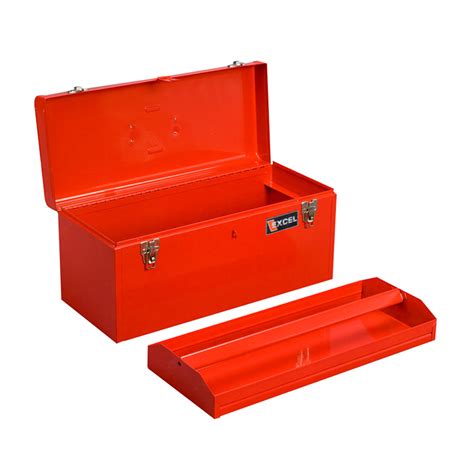 20 inch steel tool box|foldable metal tool tote box.